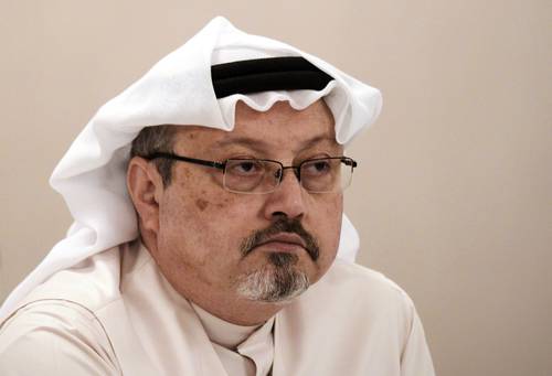  El periodista saudita Jamal Khashoggi, en imagen de diciembre de 2014, en Manama, Bahréin. Foto Afp