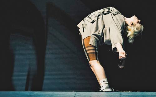 Billie Eilish, durante su presentación en el Festival Límites de la Ciudad de Austin en Zilker Park, el sábado.