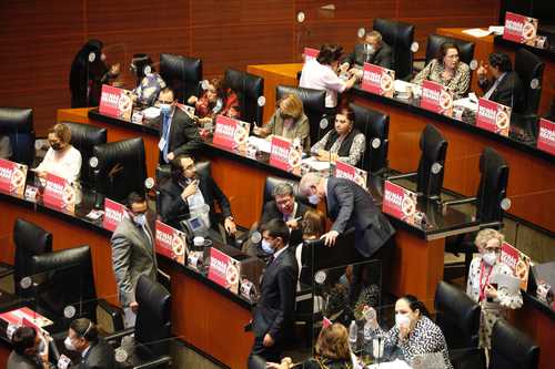 El Senado avaló ayer sin cambios la minuta de San Lázaro.