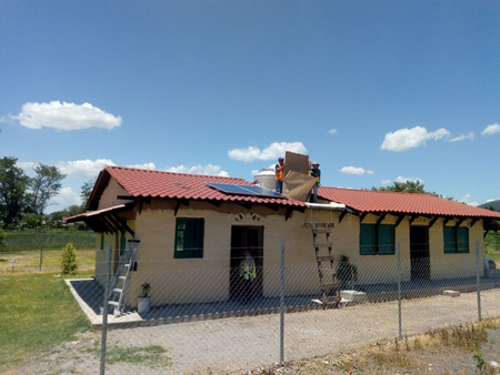 Sistema fotovoltaico de uso residencial.  Cooperativa Onergia