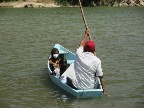 Ofrendando al río Verde. EDUCA A.C.