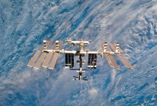  La Estación Espacial Internacional. Foto Afp