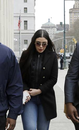 Emma Coronel Aispuro (imagen de archivo) fue arrestada el 22 de febrero pasado y el 10 de junio aceptó declararse culpable a cambio de beneficios jurídicos.