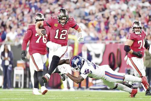 De la mano de Tom Brady, Tampa Bay se impuso 30-10 a Gigantes en el Monday Night.