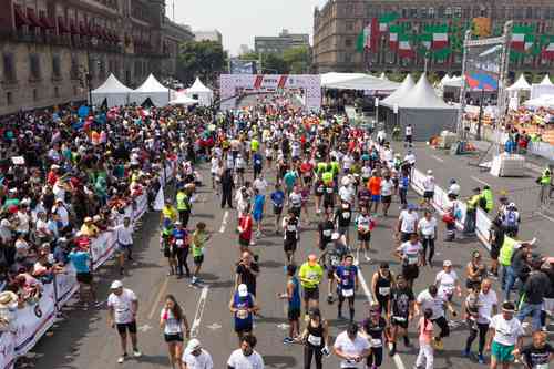 El 25 de agosto de 2019 se realizó el último maratón antes de que se declarara la pandemia de Covid-19, de Ciudad Universitaria al Zócalo.