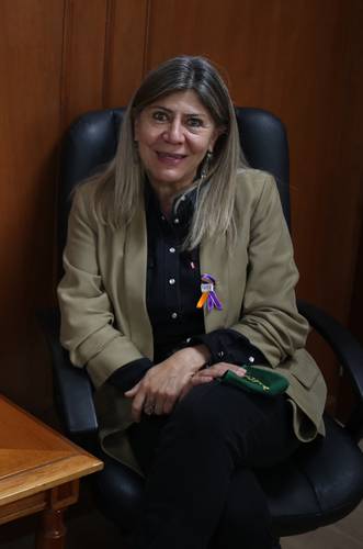  Hay que cerrar las brechas financieras y digitales entre la población, dice Rocío Mejía Flores, directora general de Telecomm. Foto José Antonio López