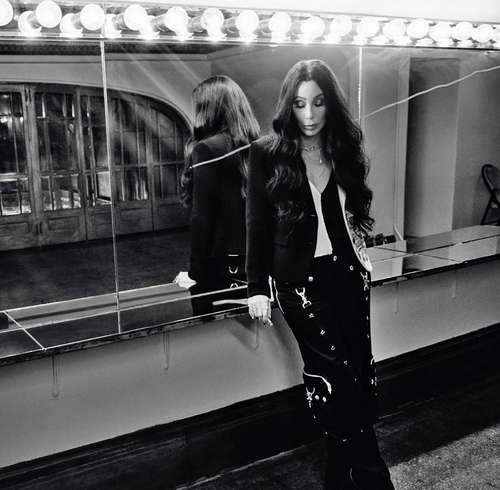  La cantante y actriz Cher, captada por Adams. Foto tomadas del Twitter de Pirelli