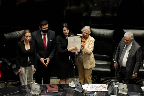 Victoria Rodríguez Ceja rindió protesta como integrante de la junta de gobierno del BdeM.