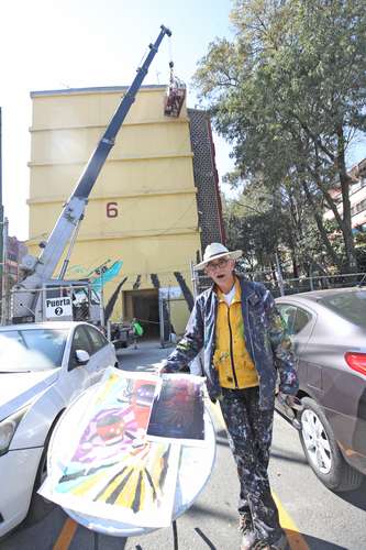 El nacimiento de los cuatro Tezcatlipocas inspira mural en la colonia Jardín Balbuena