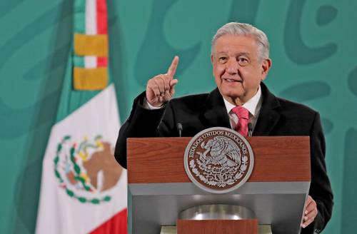 El presidente López Obrador dijo que la aceptación a su mandato está relacionada con el combate a la corrupción.