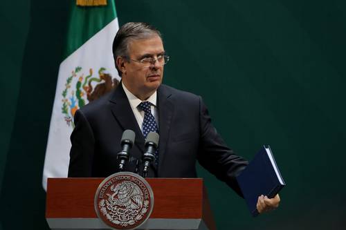 El canciller Marcelo Ebrard agradeció a la Asociación de Control de Armas de EU la nominación al reconocimiento anual que otorgan por la demanda presentada por México contra la industria de armas que facilita y promueve la violencia.