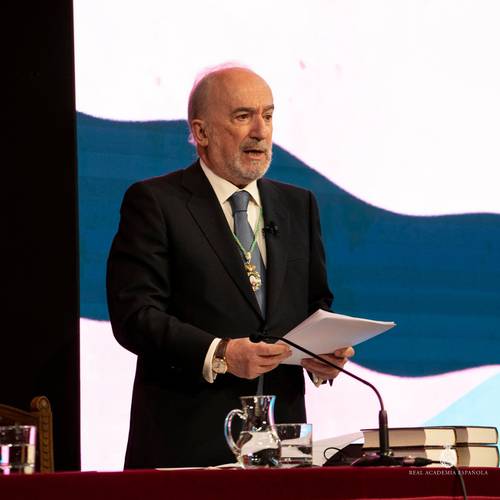 Muñoz Machado en la ceremonia conmemorativa del 70 aniversario de la Asociación de Academias de Lenguas Española.