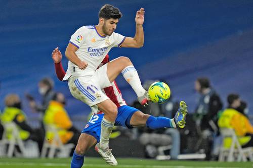 Marco Asensio colocó la última diana del 2-0 definitivo del encuentro entre los equipos madrileños.