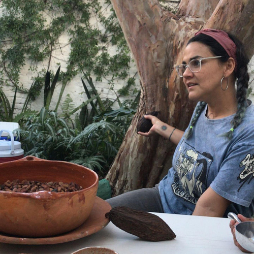Cacao mexicano.  La broma de Teo
