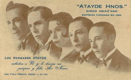 Atayde Hermanos presentó su primera función el 26 de agosto de 1888 en Mazatlán.