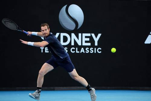 El británico Andy Murray avanzó a semifinales del Torneo de Sídney, tras el abandono por lesión del belga David Goffin.