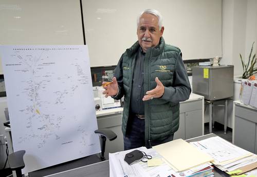 Manuel Eduardo Gómez Parra, director general de Desarrollo Ferroviario y Multimodal de la Secretaría de Infraestructura, Comunicaciones y Transportes, detalló que también hay posibilidad de que Santa Lucía se conecte con el centro del país.