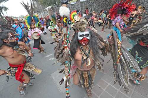 Expresión tradicional que atrae a turistas en la Ciudad de México.