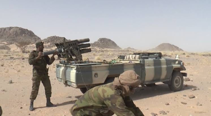 Bombardeos durante 2021. Sahara Press Service