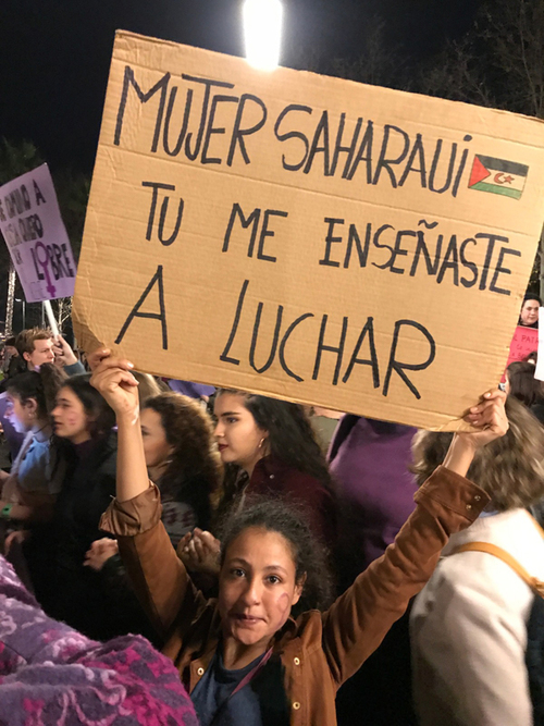 Manifestaciones por el 8-M en Madrid.  Javier Andrada