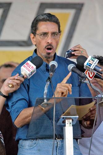 El ex vicecanciller de Nicaragua Víctor Hugo Tinoco (en imagen de archivo) fue condenado el lunes a 13 años de cárcel por “conspiración”, delito imputado a varios opositores presos.