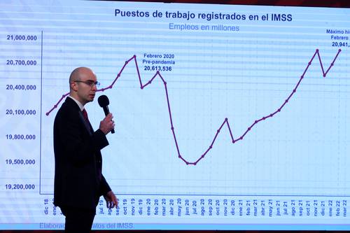 Hay un panorama favorable en la economía, señaló Carlos Torres, secretario técnico de gabinete.