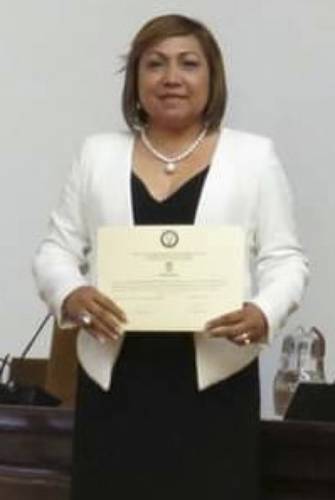 Patricia Rivera Reyes, activista en defensa de las comunidades originarias de Baja California, obtuvo la especialización en derecho internacional de los derechos humanos por la Universidad Carlos III de Madrid, en agosto de 2017.