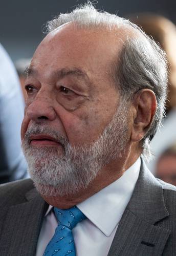  Carlos Slim, dueño de la mayor compañía de telecomunicaciones en AL. Foto Pablo Ramos