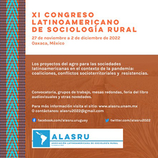 Congreso: XI Congreso Latinoamericano de Sociología Rural