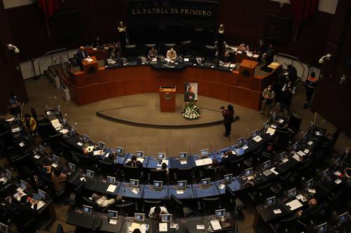 El Senado rindió homenaje póstumo a Rosario Ibarra de Piedra y se guardó un minuto de silencio al inicio de la sesión.