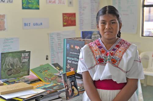 Rita Arce ganó del Premio CaSa Infantil de Cuento en Zapoteco 2022, organizado por ese centro, la asociación Amigos del Iago y el CFMAB, con el fin de promover la creación literaria en los niños de Oaxaca.