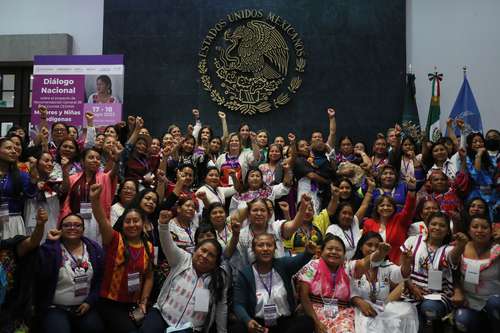 El diálogo nacional sobre el proyecto de Recomendación 39 del Comité Cedaw, “Mujeres y niñas indígenas”, fue realizado ayer en el Centro Cultural Los Pinos.