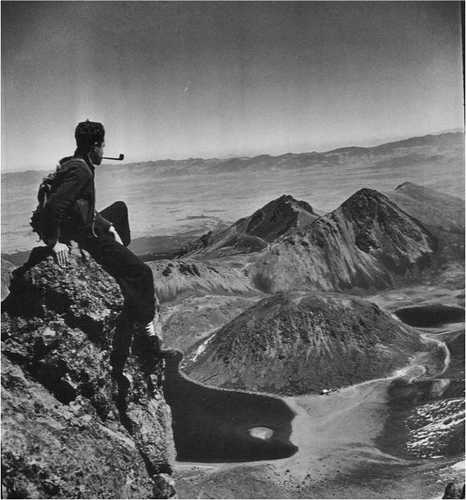  Autorretrato en el Nevado de Toluca, alrededor de 1940. Foto archivo
