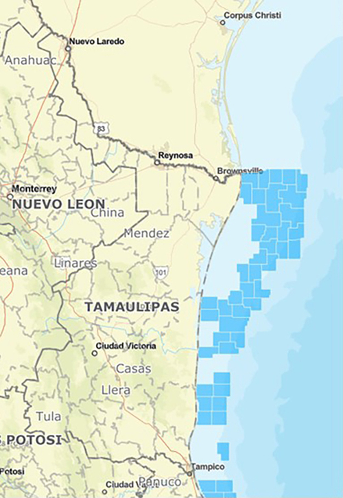 Imagen obtenida de mapa.hidrocarburos.gob.mx