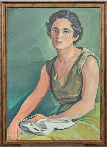 Retrato de María, Pablo O’Higgins, (1962).