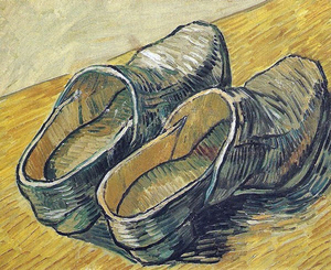 Par de zuecos, Vincent Van Gogh, 1888.