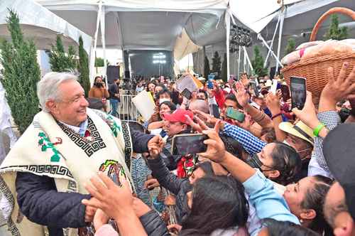 I will not be reelected, I am already shocked, jokes López Obrador in Edomex Photo