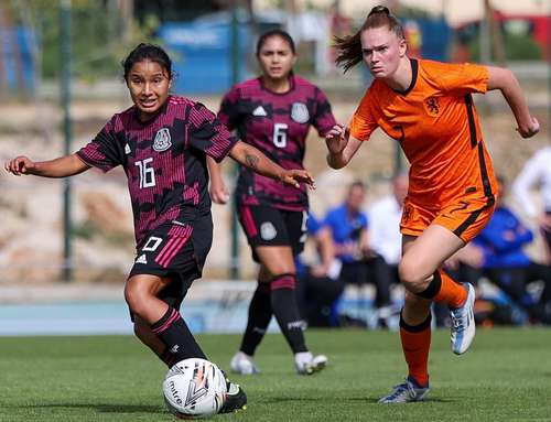 La selección femenil mexicana Sub-20, dirigida por Maribel Domínguez, debutó con triunfo en la Sud Ladies Cup al derrotar 1-0 a su similar de Holanda, ayer en la cancha del Stade de Lattre-de-Tassigny en Aubagne, Francia. La anotación fue obra de América Farías, al minuto 90+3. El siguiente encuentro del combinado tricolor en dicho certamen se llevará a cabo el próximo domingo ante la representación de Estados Unidos.