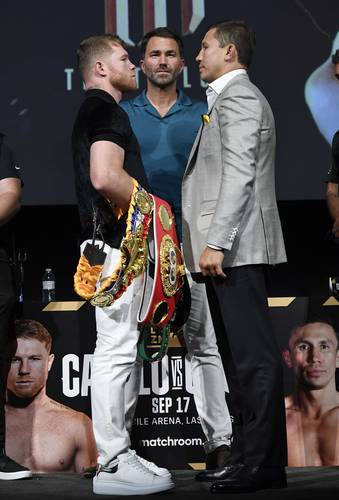 Un empate y un triunfo para el tapatío es el saldo de los combates anteriores, por lo que el 17 de septiembre en Las Vegas quiere despejar cualquier duda. Ayer hicieron la presentación del combate en Los Ángeles.