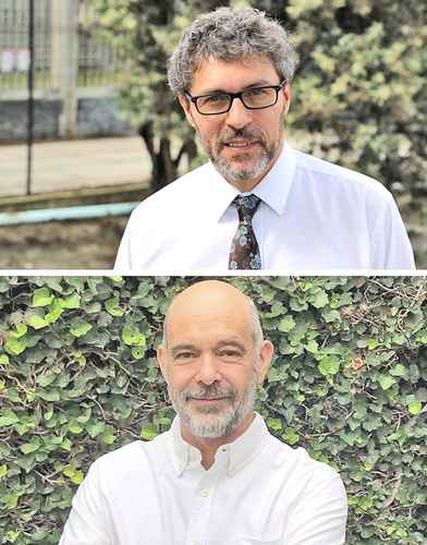 Miguel Alcubierre (imagen superior) y Sergio de Régules, autores del volumen que se presentará el 5 de julio en una librería de la colonia Roma.