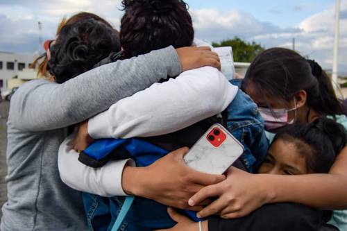 El encuentro añorado con sus familias por parte de quienes estuvieron presas fue emotivo.