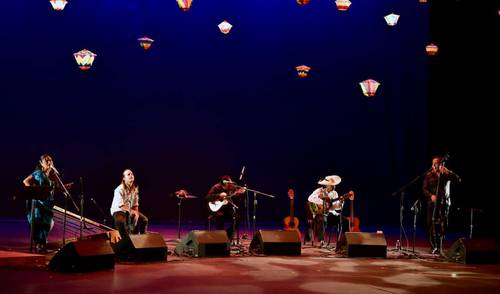 Yolotecuani en el Teatro Esperanza Iris en 2019.