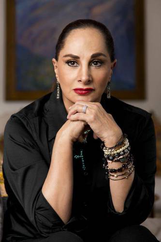 La actriz Susana Dosamantes.