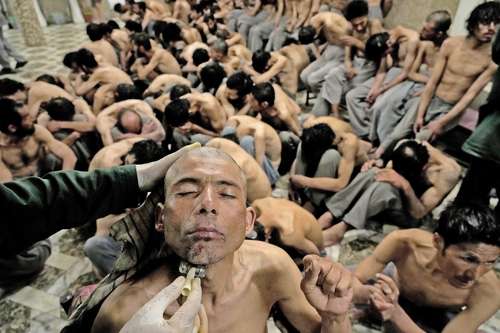 Los campamentos de tratamiento contra las drogas en Kabul sufren cada vez mayor hacinamiento (imagen de mayo pasado).