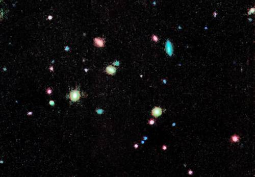 Galaxies that Hubble had previously seen as pinpoints are now seen as galaxies by the James Webb telescope