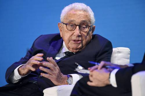 Henry Kissinger, ex secretario de Estado de EU, en imagen de 2018.