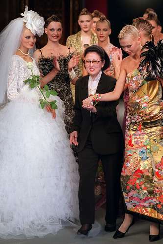 Mori, en julio de 2000, en la Semana de la Moda de París.