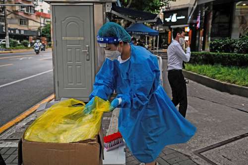 24% decline in covid infections in the world: WHO Photo