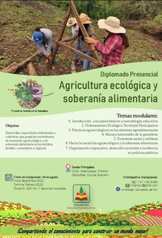 Diplomado: Agricultura ecológica y soberanía alimentaria