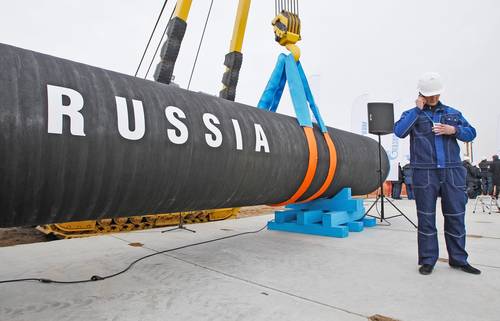El 9 de abril de 2010 se realizó una ceremonia para iniciar la construcción del oleoducto Nord Stream en la bahía de Portovaya, en Rusia.
